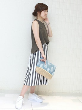 maiさん（レディース・158cm）の夏コーディネート