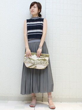 maiさん（レディース・158cm）の夏コーディネート