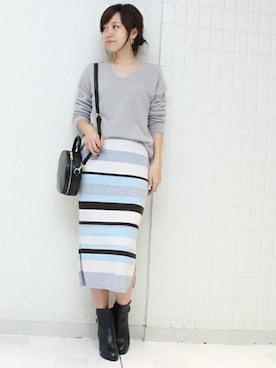 maiさん（レディース・158cm）の冬コーディネート