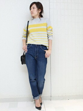 「ボーター」｜maiさん（レディース・158cm）の冬コーディネート