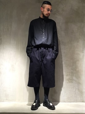 「TUKI（ツキ）のアイテム」を使った、河内 啓幸 さん（メンズ・174cm）の夏コーディネート