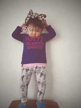 Ikue.uさん(キッズ・90cm)の春コーディネート