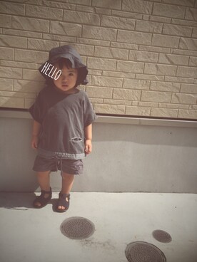 Ikue.uさん（キッズ・90cm）の夏コーディネート