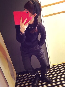 おちぃはんさん(レディース・162cm)の冬コーディネート