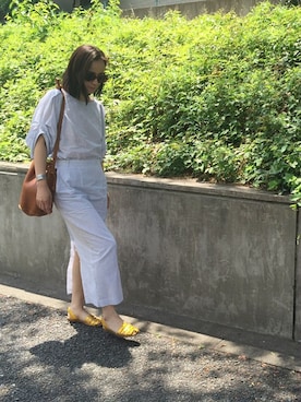 「ARCHI（アーキ）のアイテム」を使った、eppieさん（レディース・167cm）の春コーディネート