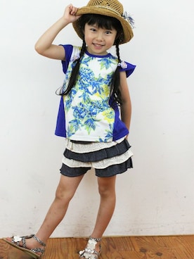 hakka kidsさん（キッズ・116cm）の夏コーディネート