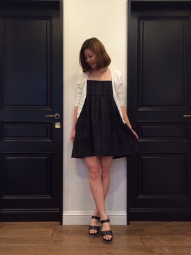 「reefur」｜「アイテム（ワンピース/ドレス）」を使った、ASAMI KATOさん（レディース・164cm）の春コーディネート