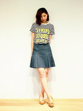 ASAMI KATOさん（レディース・164cm）の夏コーディネート