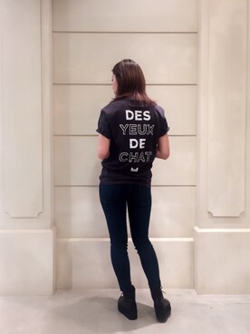 ASAMI KATOさん（レディース・164cm）の冬コーディネート