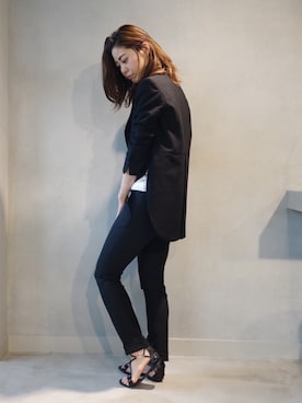 「reefur」｜「アイテム（ジャケット/アウター）」を使った、ASAMI KATOさん（レディース・164cm）の春コーディネート
