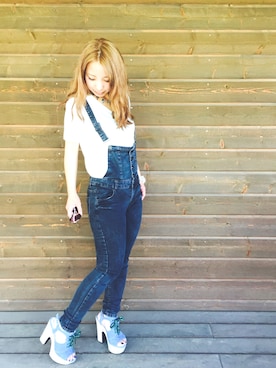 「Fleur（フルール）のアイテム」を使った、ほさか みきさん（レディース・151cm）の夏コーディネート