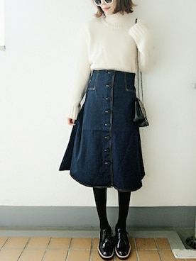 コマさんさん（レディース・154cm）の秋コーディネート