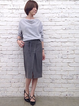 「Chez toi（シェトワ）のアイテム（アクセサリー）」を使った、aya_muto610さん（レディース・164cm）の秋コーディネート