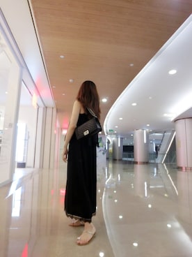 「CASADEI（カサディ）のアイテム」を使った、Leman小米粒さん（レディース・163cm）の夏コーディネート