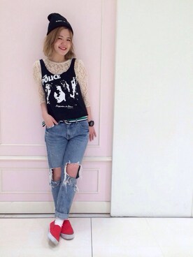 HAZUKI KORENAGAさんのコーディネート