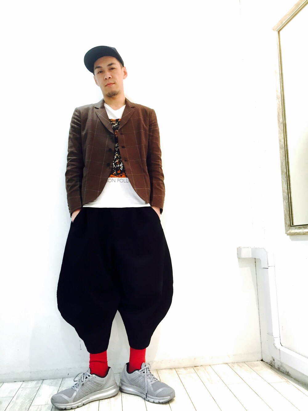 Nemeth クリストファーネメス ブラウン テーラードジャケット ヴィンテージ Nemeth クリストファーネメス ブラウン テーラードジャケット