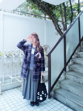 ユミイさん（レディース・160cm）の冬コーディネート