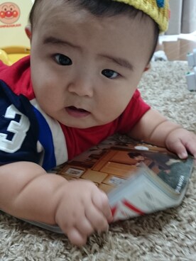 「RALPH LAUREN（ラルフ ローレン）のアイテム（Tシャツ/カットソー、レッド系）」を使った、AI♡AKIRAさん（レディース・158cm）の秋コーディネート