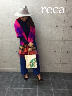 recastaffさん（レディース・154cm）の秋コーディネート