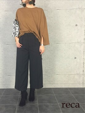 recastaffさん（レディース・154cm）の秋コーディネート