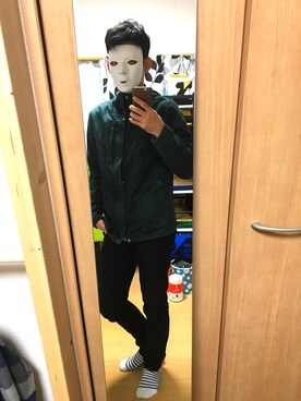 「仕事着」｜「アイテム（ブルゾン）」を使った、toshiさん（メンズ・170cm）の秋コーディネート