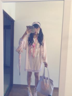 「milklim（milklim）のアイテム」を使った、るぇぱるぅさん（レディース・155cm）の秋コーディネート