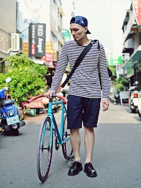 「FUCT」｜「アイテム（キャップ）」を使った、UGさん（メンズ・179cm）の秋コーディネート