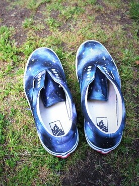 「宇宙」｜「アイテム（シューズ）」を使った、くさん（メンズ・174cm）の春コーディネート