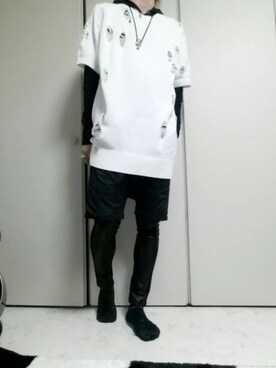 宮内駿さん（メンズ・177cm）の冬コーディネート