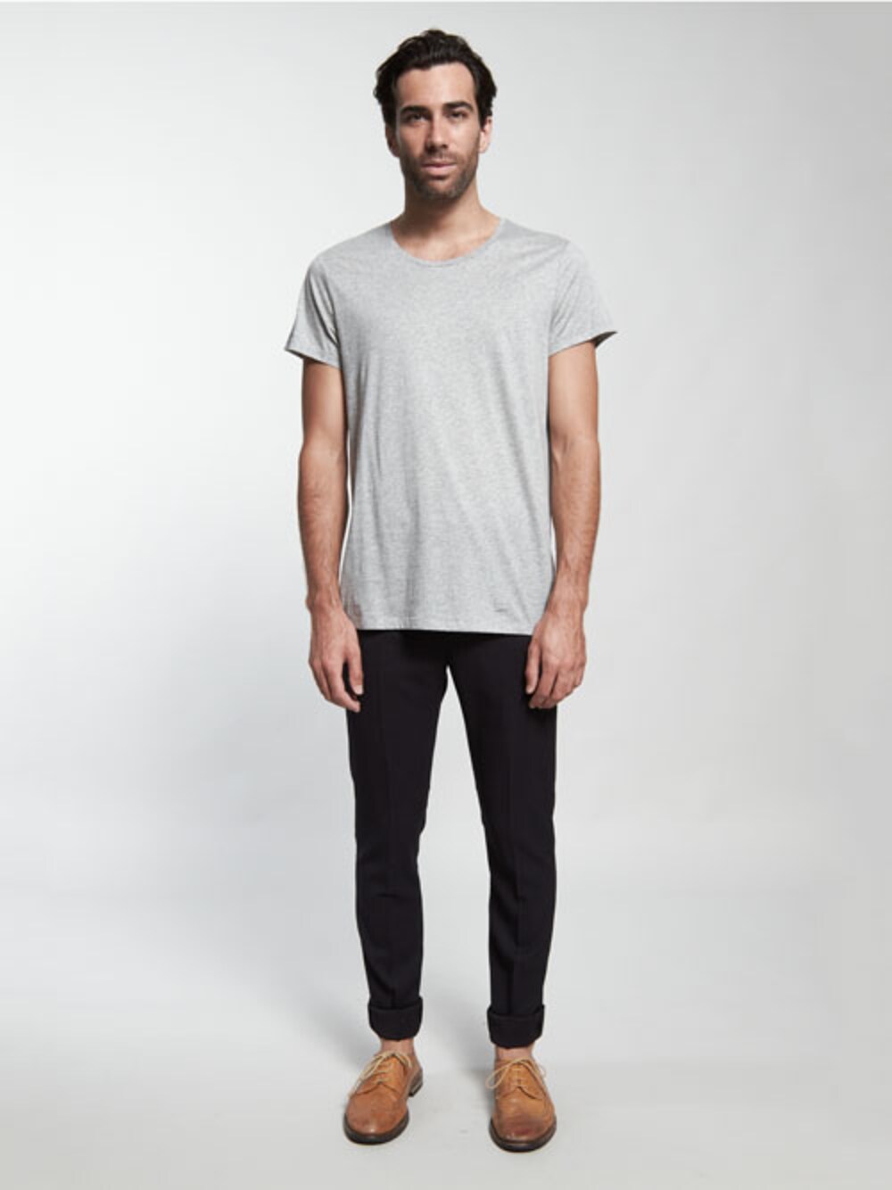 「inspiration」｜「Acne StudiosのAcne Studios Standard O Tee（Tシャツ/カットソー、グレー系）」を使った、INCUさん（メンズ・178cm）の夏コーディネートの1枚目の写真
