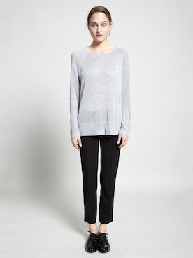 「rag & bone（ラグアンドボーン）のアイテム（スウェット）」を使った、INCUさん（レディース・170cm）の夏コーディネート