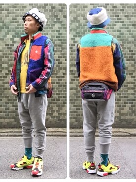 「hat」｜sencoqunさん（メンズ・174cm）の秋コーディネート