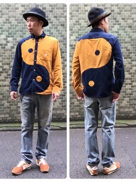 「ハンドペイント」｜sencoqunさん（メンズ・174cm）の秋コーディネート
