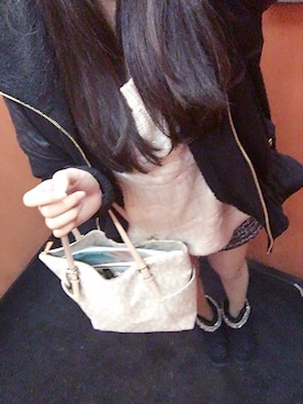 「MichaelKors」｜「アイテム（ダウンジャケット/コート）」を使った、yuka.さん（レディース・161cm）の冬コーディネート