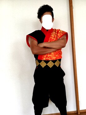 「アイテム（水着/着物・浴衣）」を使った、マサさん（メンズ・169cm）の春コーディネート