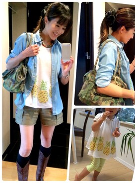 中條加奈子さんのコーディネート