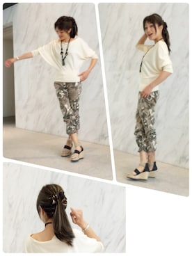 中條加奈子さんのコーディネート