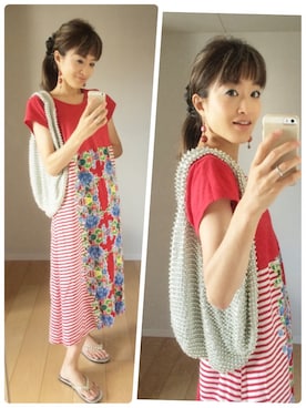 中條加奈子さんのコーディネート