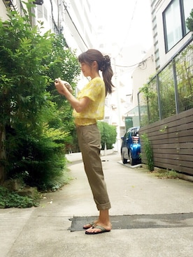 中條加奈子さんのコーディネート