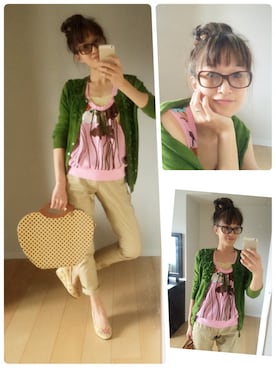 中條加奈子さんのコーディネート