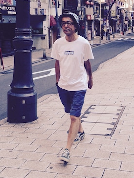 「old skool」｜「アイテム（パンツ）」を使った、TERIYAKIさん（メンズ・167cm）の夏コーディネート