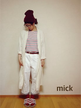 「inmercanto（インメルカート）のアイテム」を使った、micktenさん（レディース・158cm）の夏コーディネート