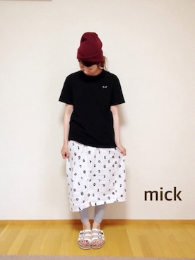 micktenさん（レディース・158cm）の夏コーディネート