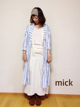 「夏が終わる…」｜micktenさん（レディース・158cm）の秋コーディネート