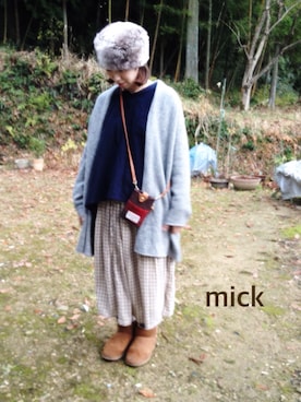 「inmercanto（インメルカート）のアイテム」を使った、micktenさん（レディース・158cm）の冬コーディネート
