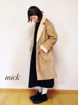 micktenさん(レディース・158cm)の冬コーディネート
