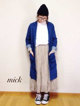 micktenさん(レディース・158cm)の春コーディネート