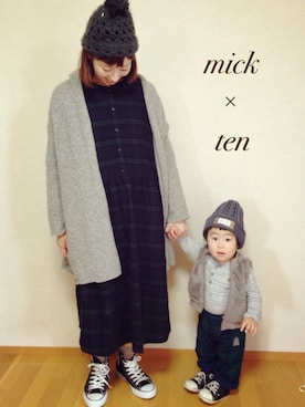 micktenさん（レディース・158cm）の春コーディネート