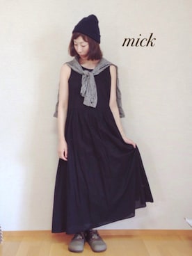 micktenさん（レディース・158cm）の夏コーディネート