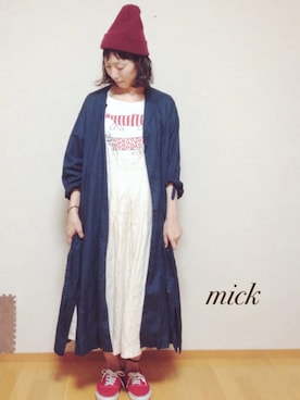 「inmercanto（インメルカート）のアイテム」を使った、micktenさん（レディース・158cm）の夏コーディネート